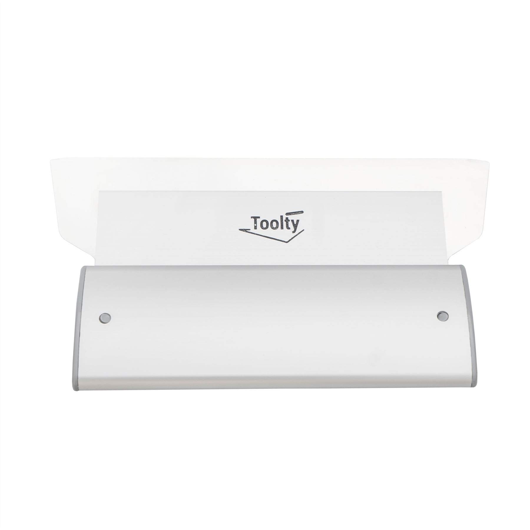 Aluminium Body Plastering Skimming Finishing Rule Spatula Trowel Speed Skim with Interchangeable Stainless Steel Blade (250mm) TLTY-4814