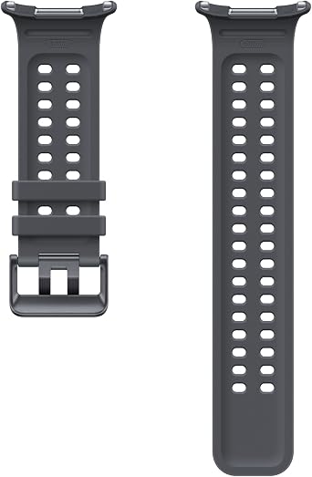 Samsung Galaxy Watch Ultra2 Marine Band, Black, One Click Attachment