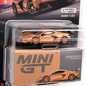 Amazon | MINI GT1:64スケール MiJo 限定 - シボレー コルベット