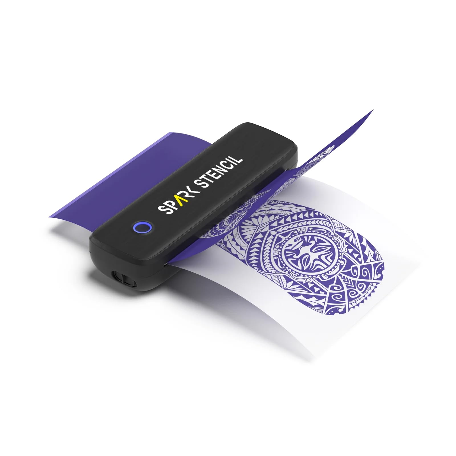 Spark Portable Tattoo Stencil Printer Wireless Bluetooth Thermal Stencils Compatible with Apple iOS + Android Devices-image-14