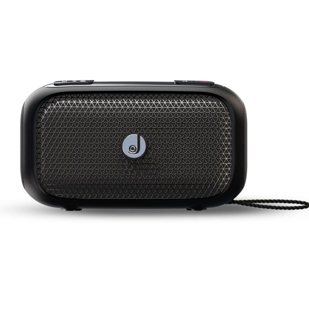 JUST CORSECA Sushi Albatross | Bluetooth V5.0 | RGB Light Effects | 20W Wireless Speaker |1800mAh Battery | USB, Micro SD & FM Support (Black)-image-45