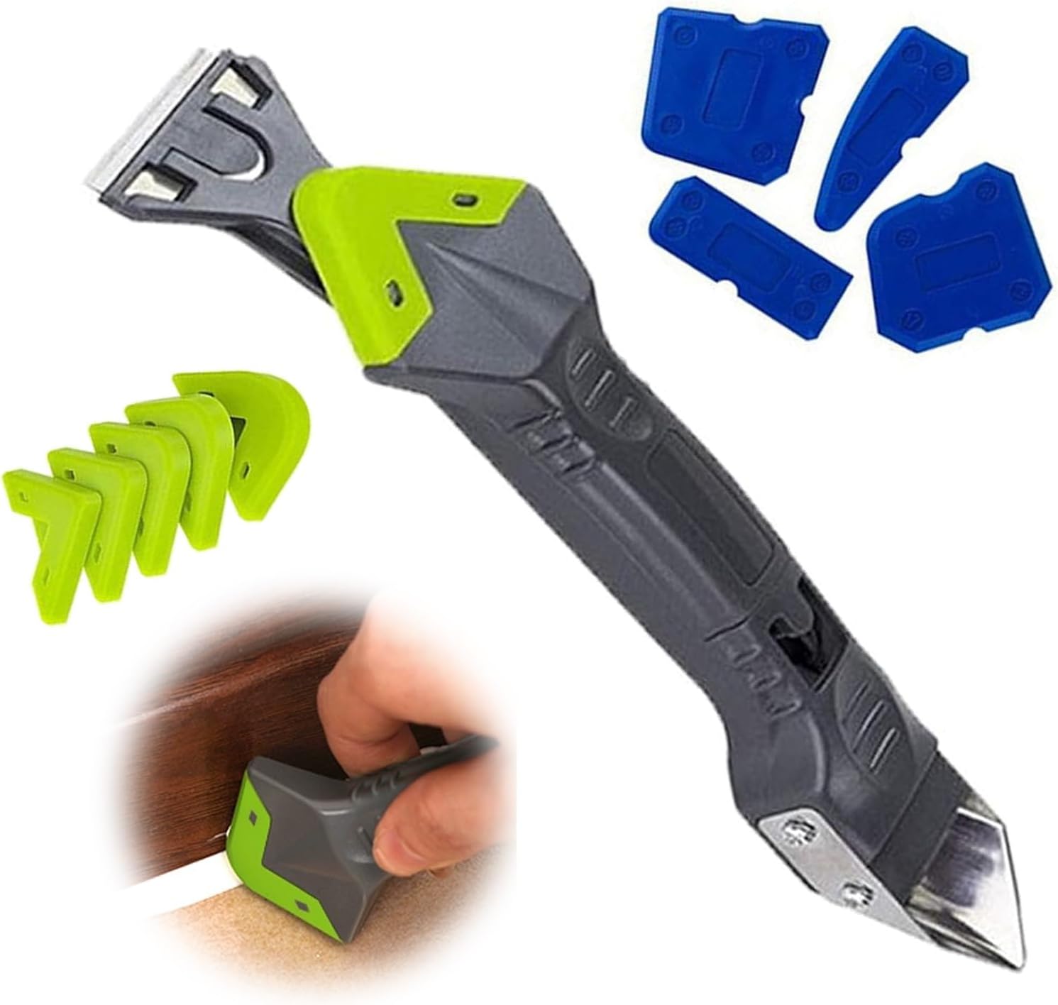 Xumann 5in1 caulking Tool Silicone Remover Tool, Silicone Sealant