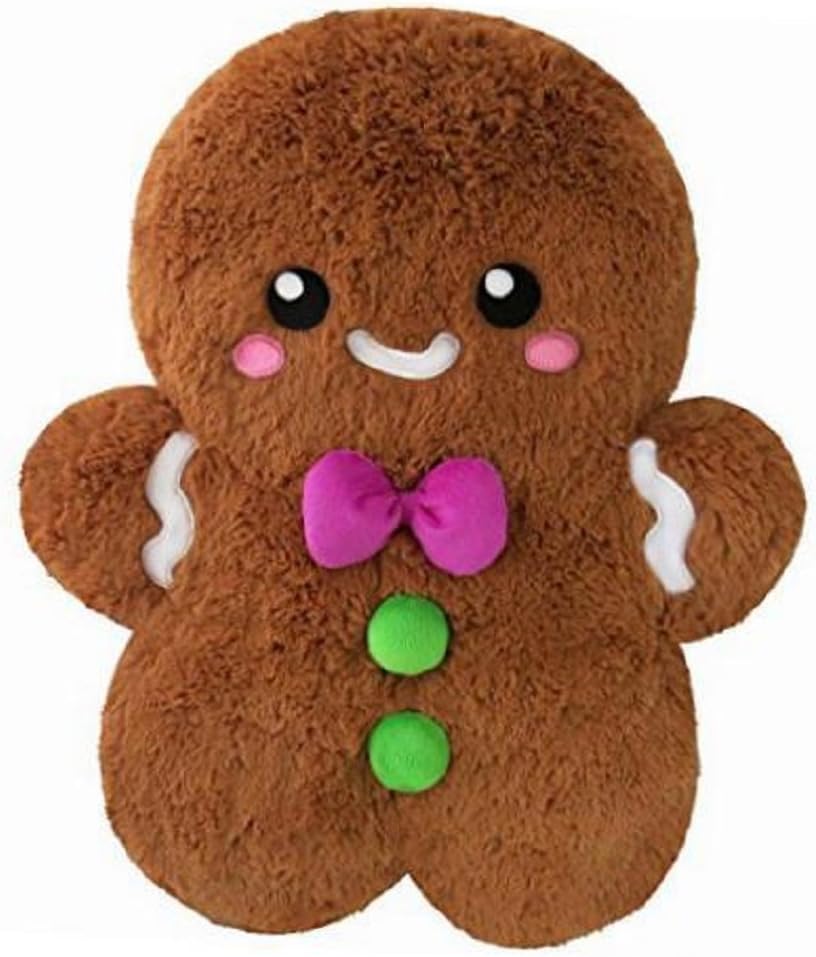 Comfort food gingerbread man plush