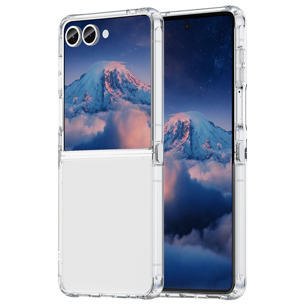 Amazon.co.jp: Gosento For Galaxy Z Flip 7 ケース クリスタル クリア