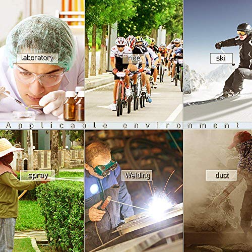 Lunettes De Protection 2 PAIRES Lunettes De Sécurité Travail