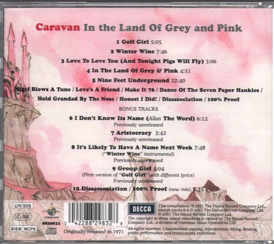 Amazon.co.jp: In the Land of Grey and Pink: ミュージック