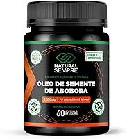 Óleo de Semente de Abóbora 2.000MG 60 Soft Gel Natural Sempre