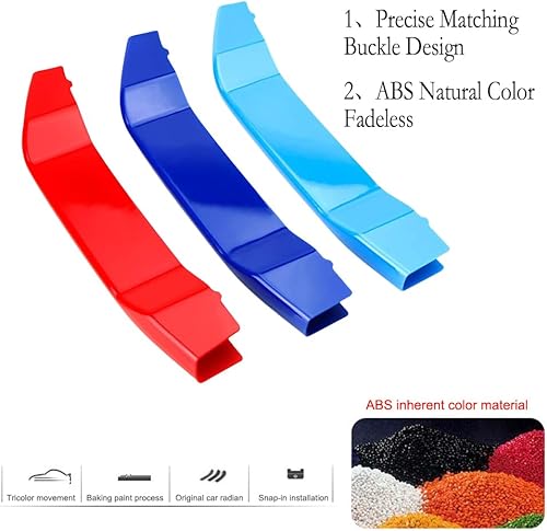 Miniatura 6 de Insertos de parrilla automotriz para BMW X6 G06 2025-2020 de 6 haces (no para parrilla doble X6), accesorios de parrilla delantera