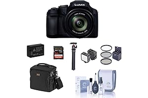 Panasonic FZ80 Lumix - 64GB SD Card, Bag, and More