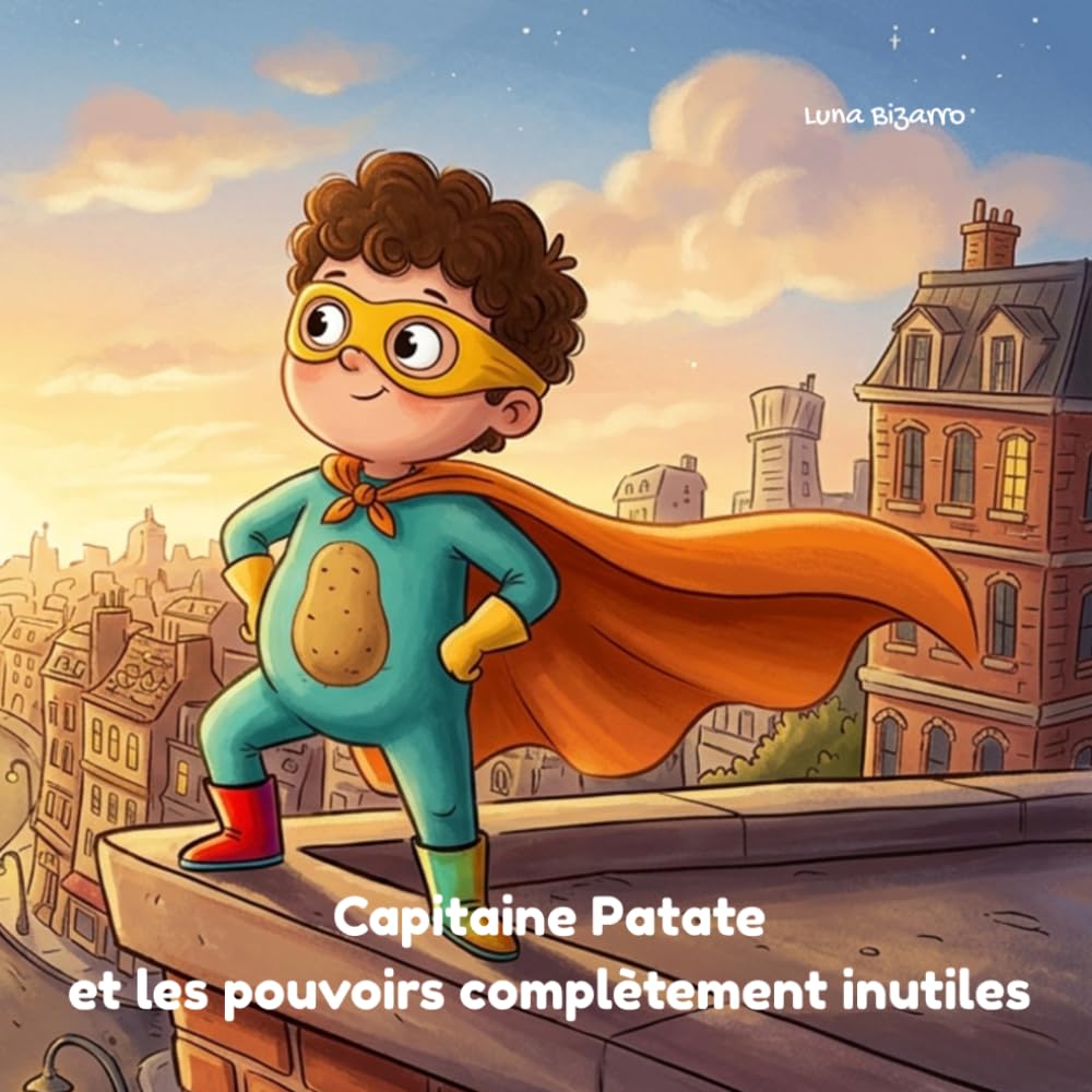 Capitaine Patate et les pouvoirs complètement inutiles: Le héros le plus drôle de Croquetteville