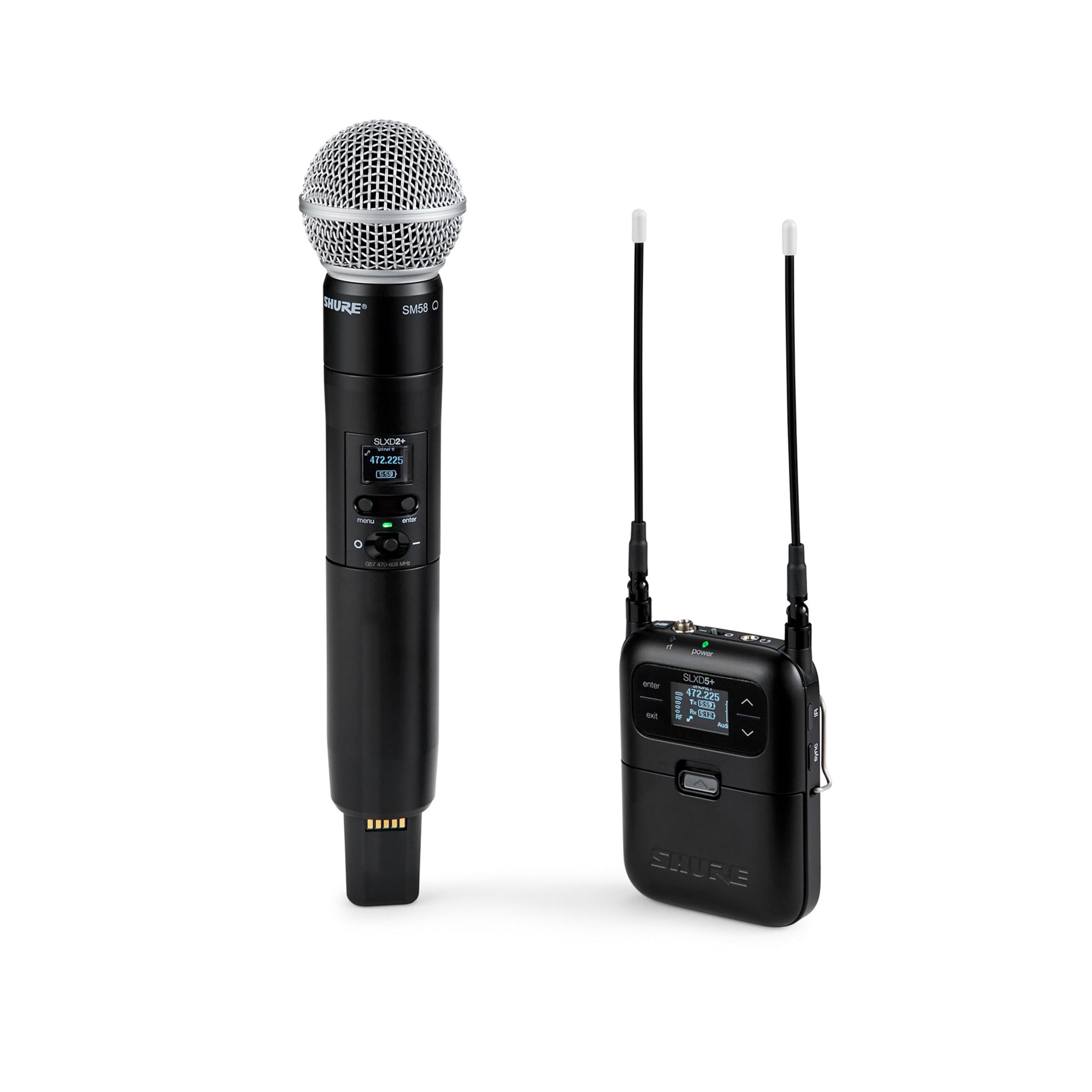 Amazon.com: Shure SLXD25+ Portable Wireless System with SM58