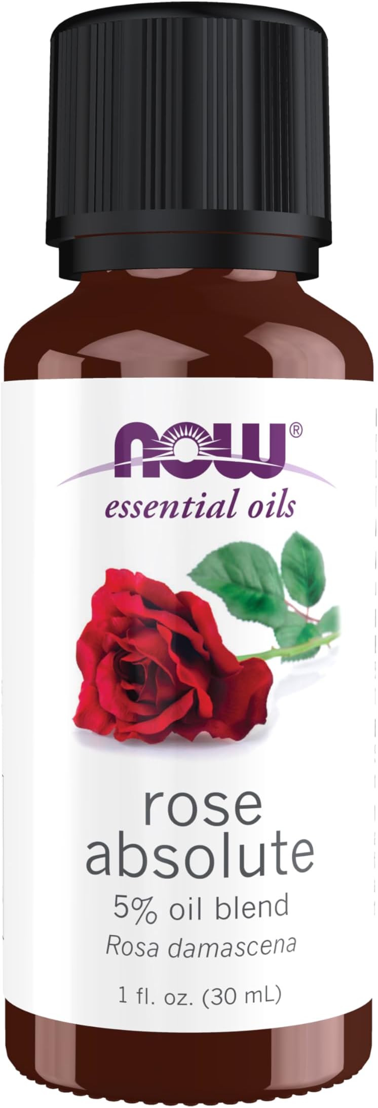 Now Foods Rose Absolute Oil 5% Blend, 1 Fl. Oz