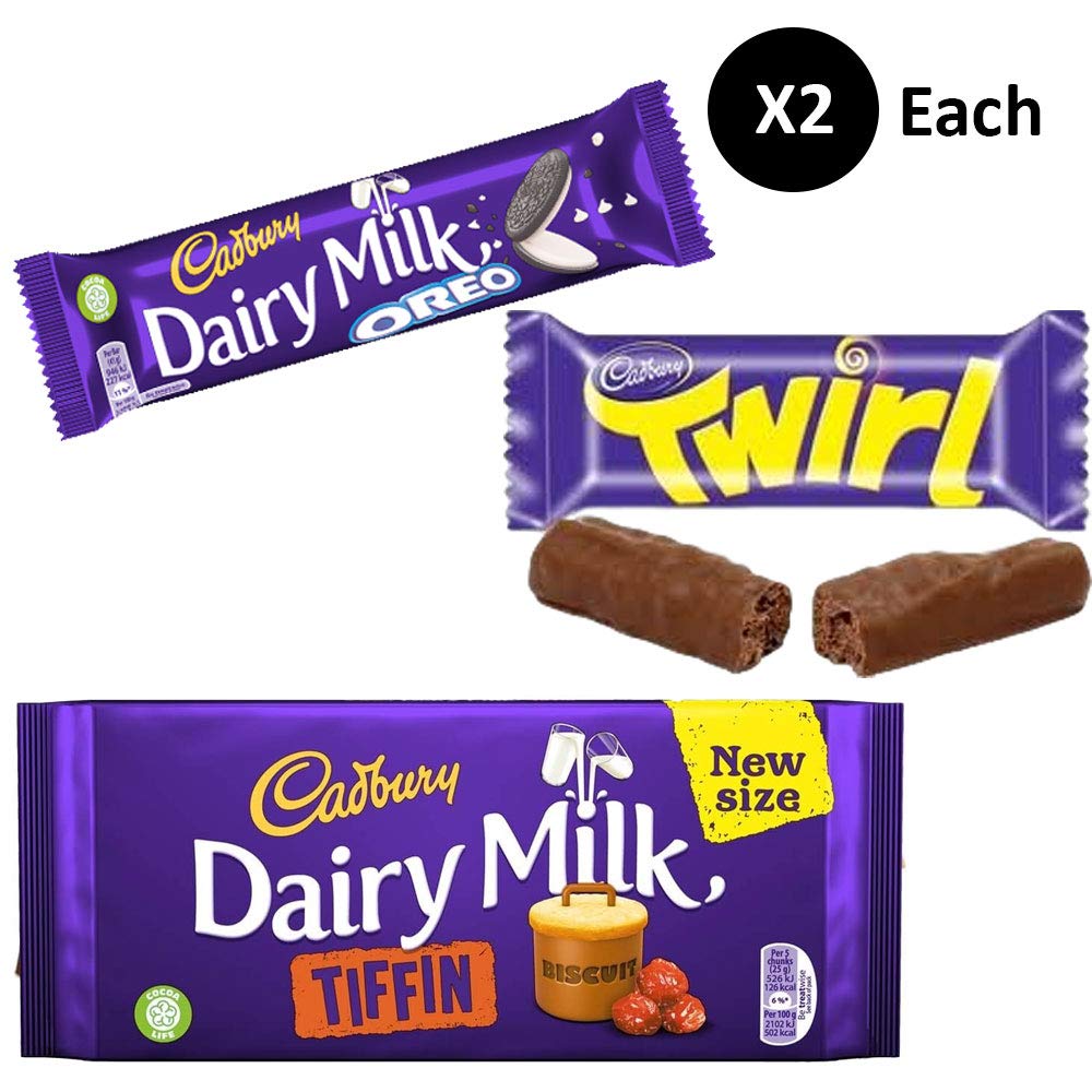 Buy Cadbury Dairy Milk with Oreo + Cadbury Twirl + Cadbury Dairy Milk