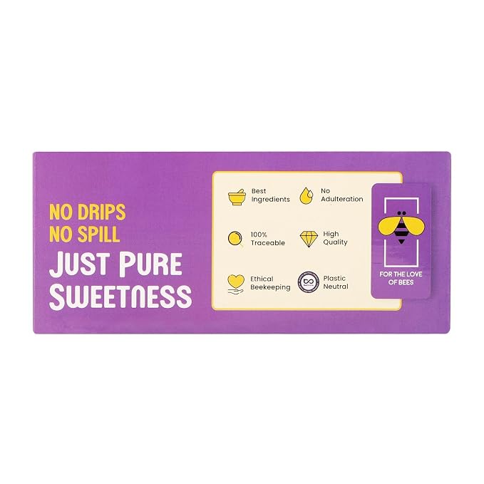 Honey Twigs Pure Miel Multifloral Sachets 100 Unidades miniatura 8
