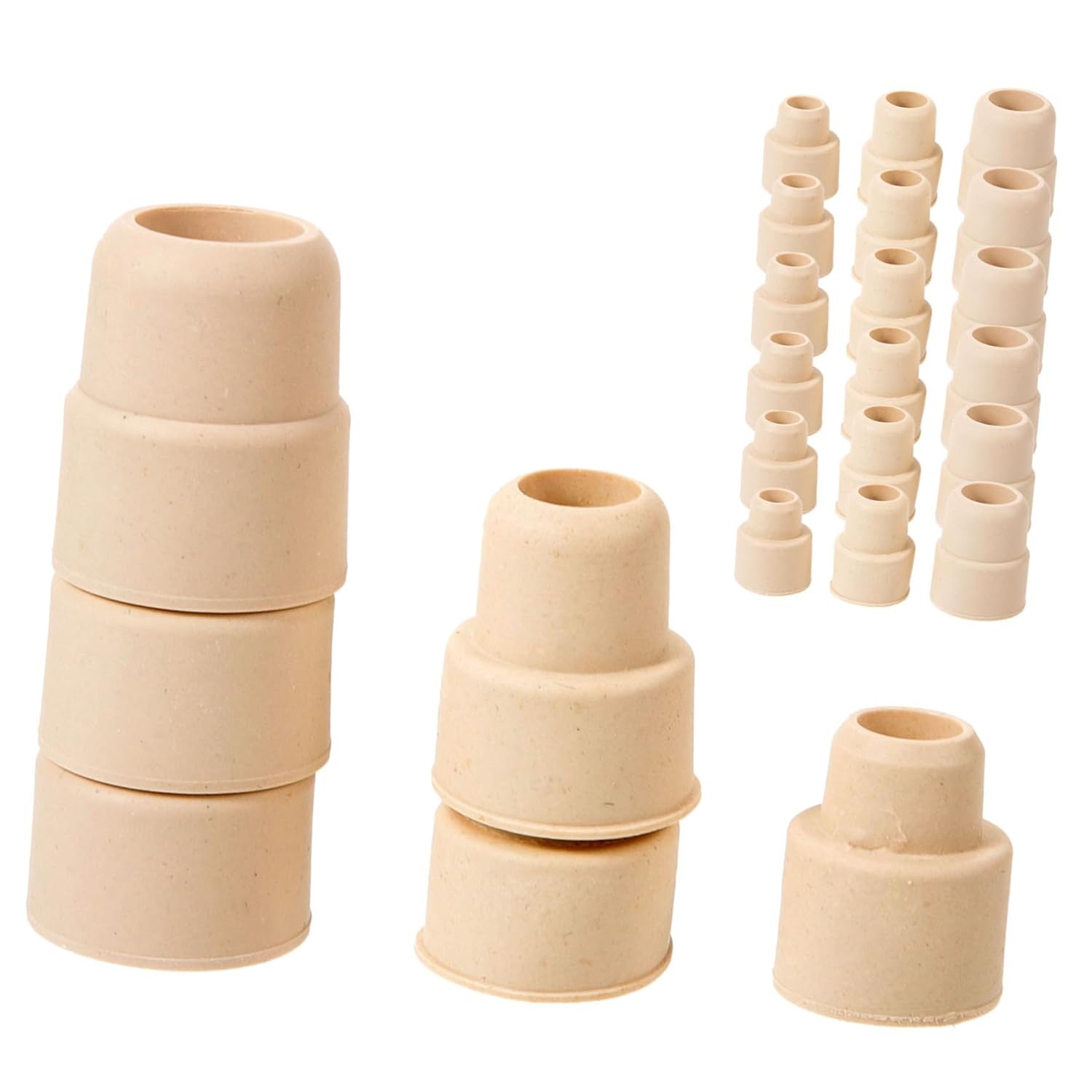 Alipis 150pcs Seal Supply Wear-Resistant Jug Stopper Replaceable Tube Plugs for Lab Tools