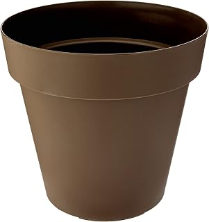 Vasart Sampa Vaso de Flores, Taupe, 20x19cm, 1 Unidad