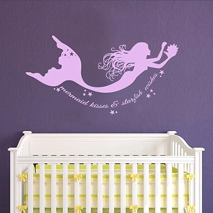 Sirene Stickers Muraux Citation Sirene Kisses Etoile De Mer Wishes Sticker Vinyle Pour Bebe Fille Lit Chambre D Cor Noir 55 9 Cm H X42 5 W Amazon Fr Bebe Et Puericulture Sirene Stickers Muraux Citation Sirene Kisses Etoile De Mer Wishes Sticker Vinyle Pour Bebe Fille Lit Chambre D Cor Noir 55 9 Cm H X42 5 W Amazon Fr Bebe Et Puericulture