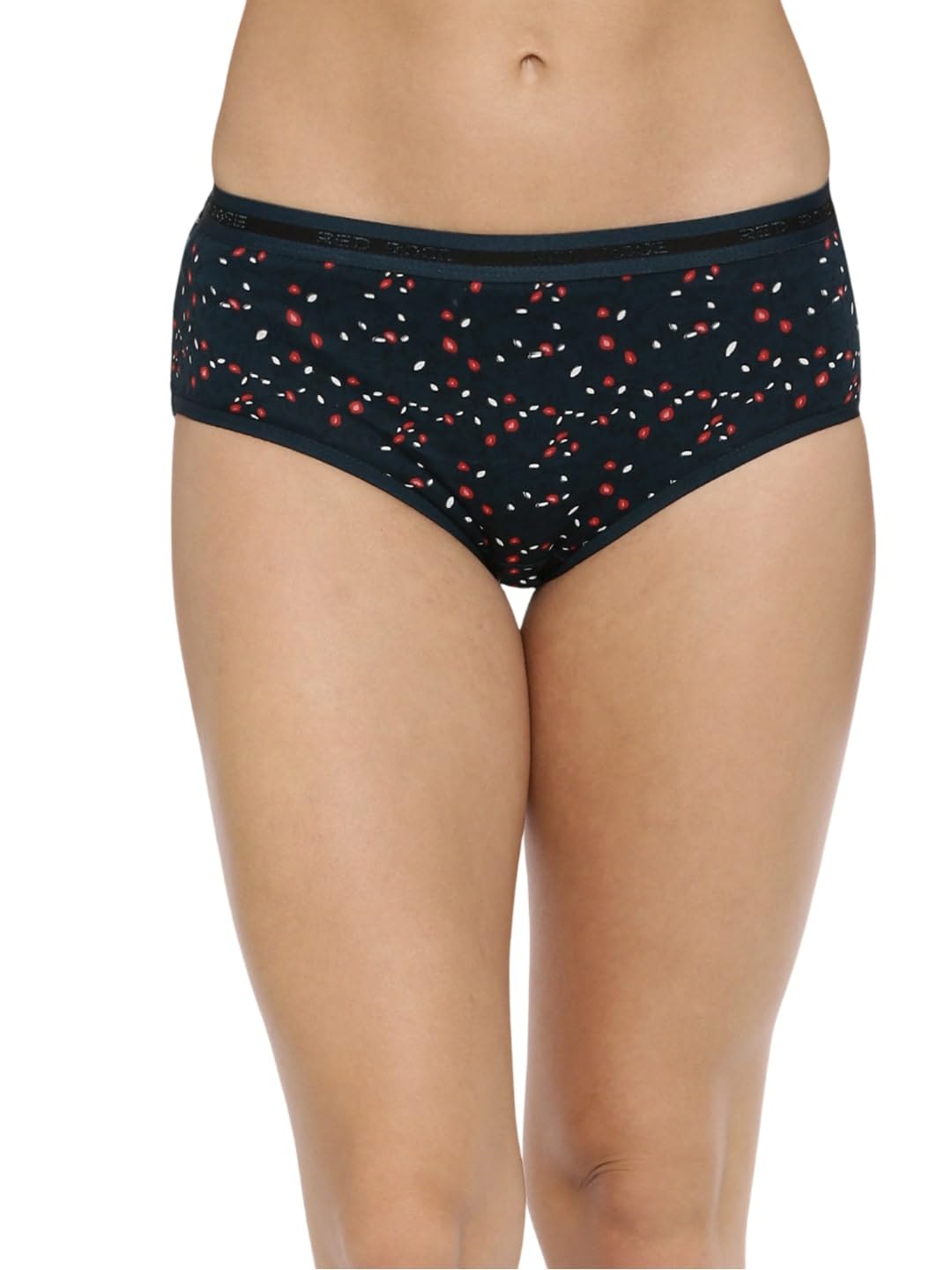 Red Rose Women's Hipster Full Coverage Panties Multicolor | Mulisize Pack of 3 Brief | KRINA-image-34