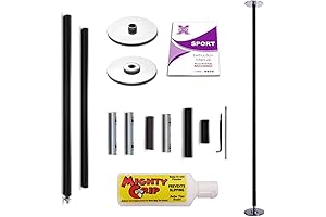 SkyPole XL Fitness & Dance Pole - Exercise Tool for Home, Static,...