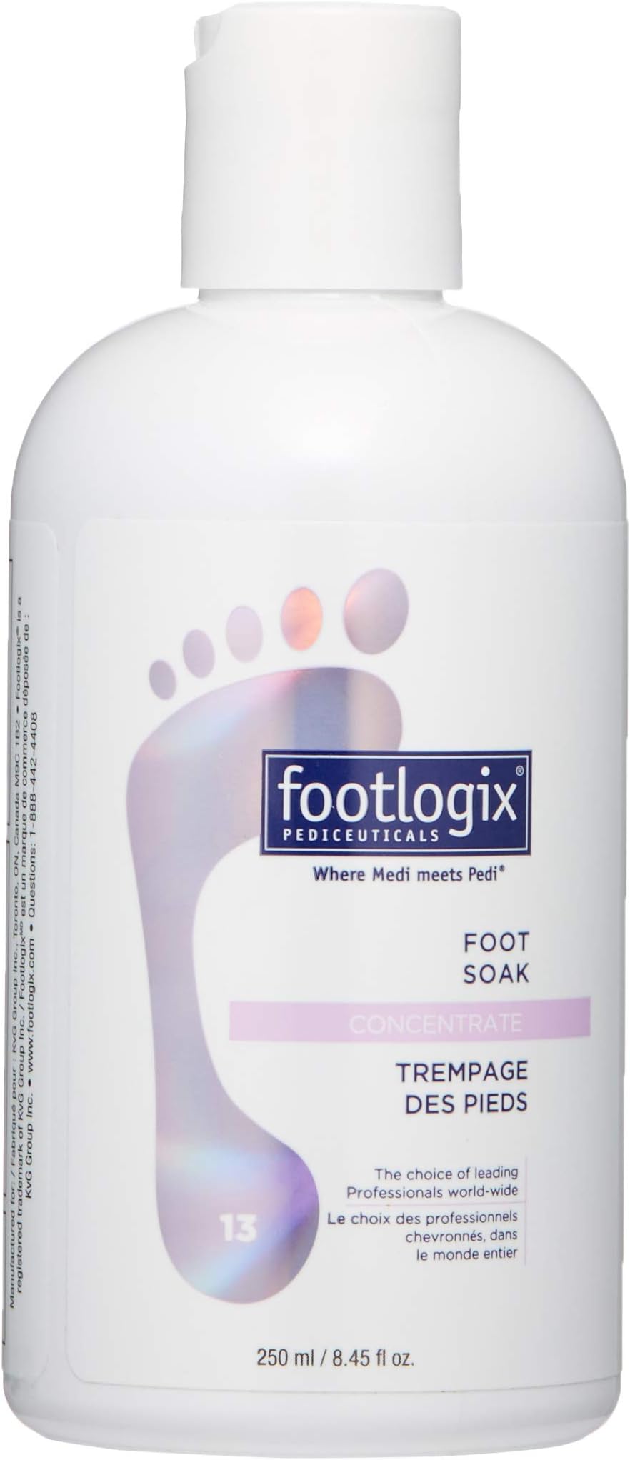 - Foot Soak Concentrate, 8.45 oz - Gentle Cleansing, Foot Bath Soak, Soften Dry Feet and Calluses