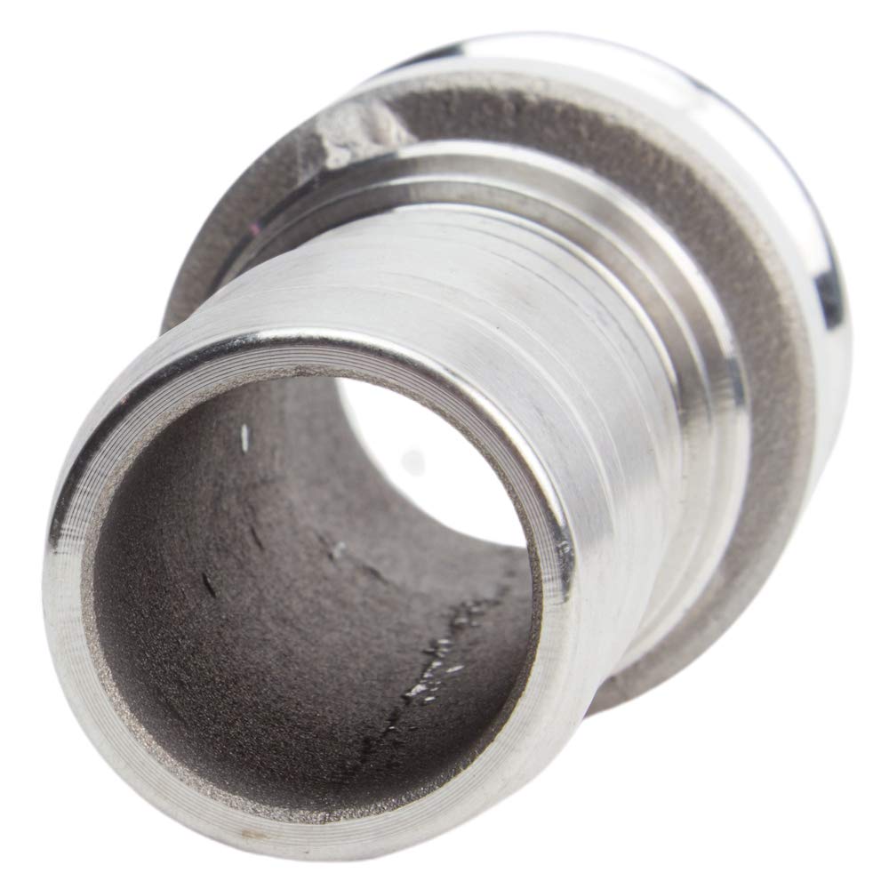 1 1/4" x 1 1/4" Aluminum Camlock Hose Shank Fitting - Hose Barb Coupler - Type E Male Cam Lock Hose Adapter - Barbed Hose Cam & Groove Coupler
