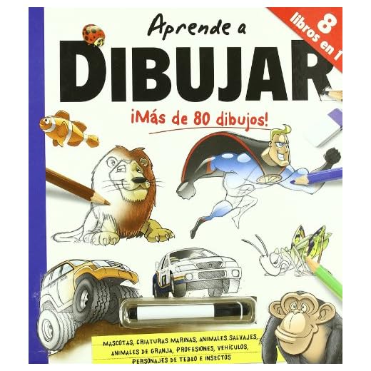 Aprende a dibujar: ¡Más de 80 dibujos! (Actividades y destrezas)