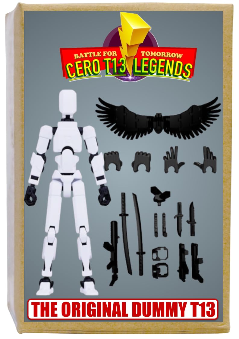 Buy CERO T13 Action Figures Fidget Dummy 13 Robot Anime Figures