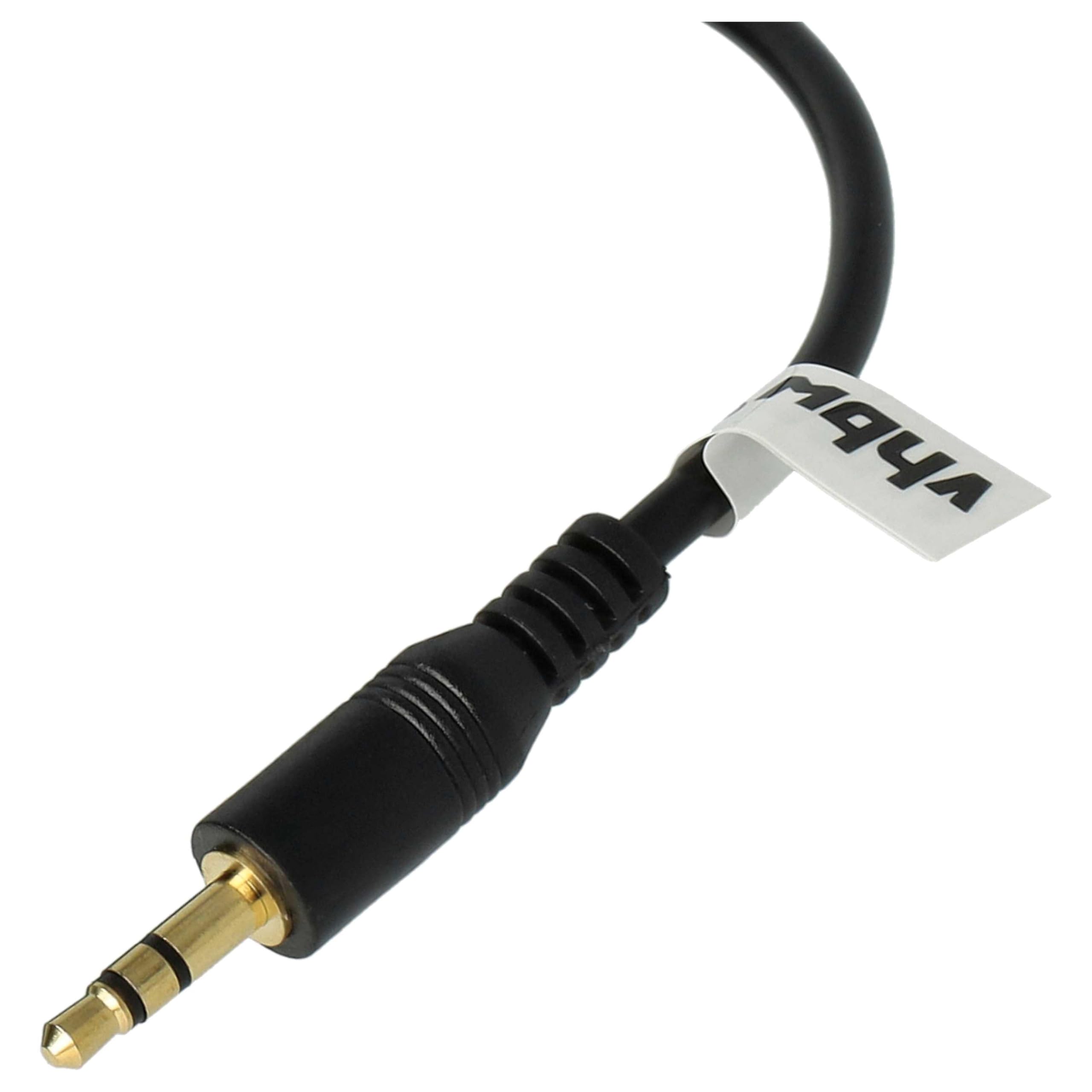 vhbw cavo adattatore audio AUX per autoradio (100 cm) compatibile con Alpine CDE-111R/RM, CDE-112Ri, CDE-103BT, CDE-104BTi - USB