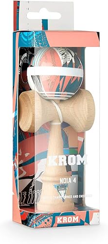 Miniatura 7 de Kendama Toy NOIA 4 - Original - Madera de alta calidad - Extra fuerte - para principiantes y profesionales - Paquete de regalo: cuerda extra +