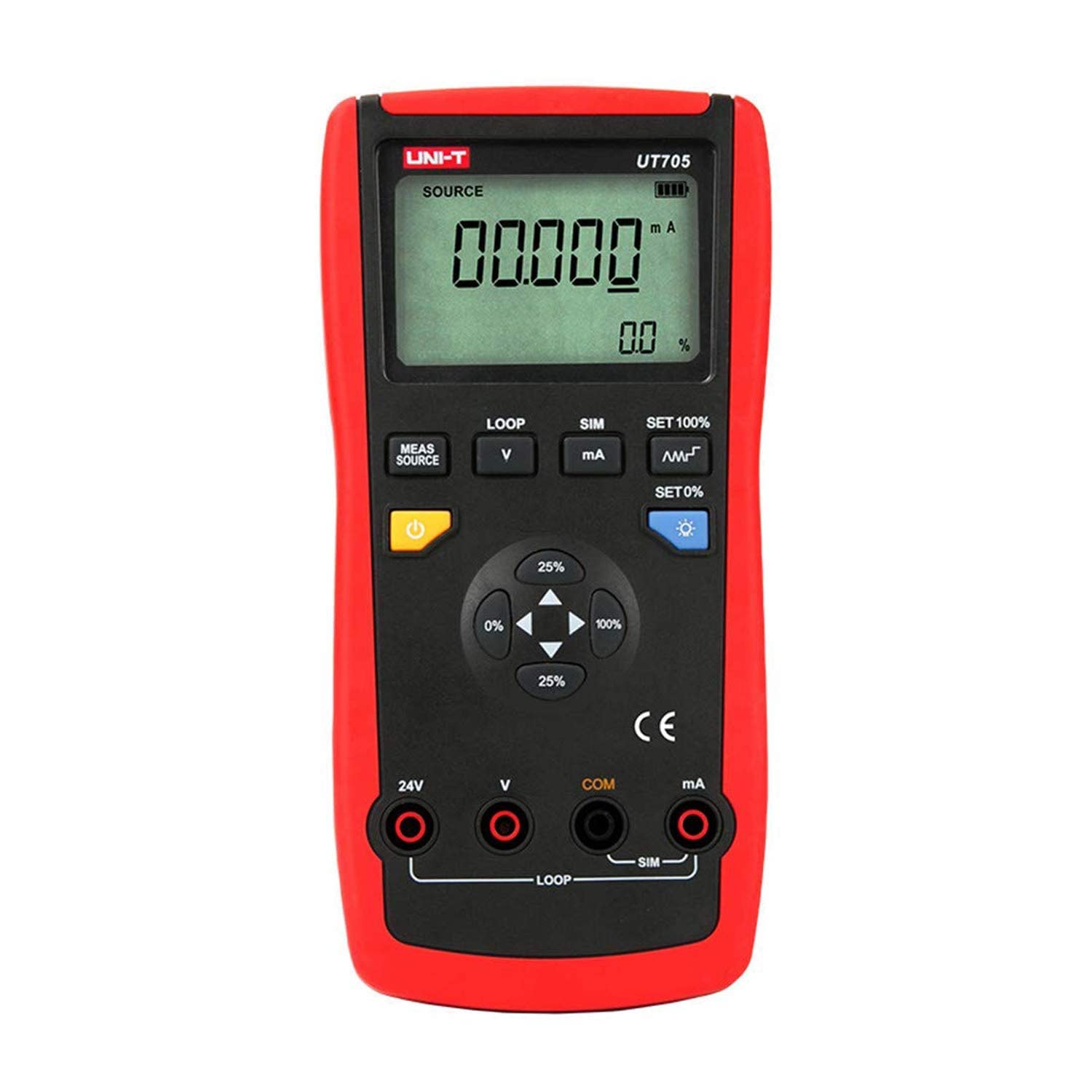 UT714 Multifunction Temperature Process Calibrator Handheld High-Precision Thermocouple Calibration Source Meter