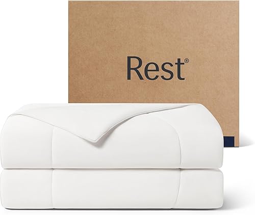 Miniatura 9 de REST Evercool - Manta refrescante, edredón refrescante para personas que duermen con calor, sudores nocturnos, sofocos de la menopausia. Suave como
