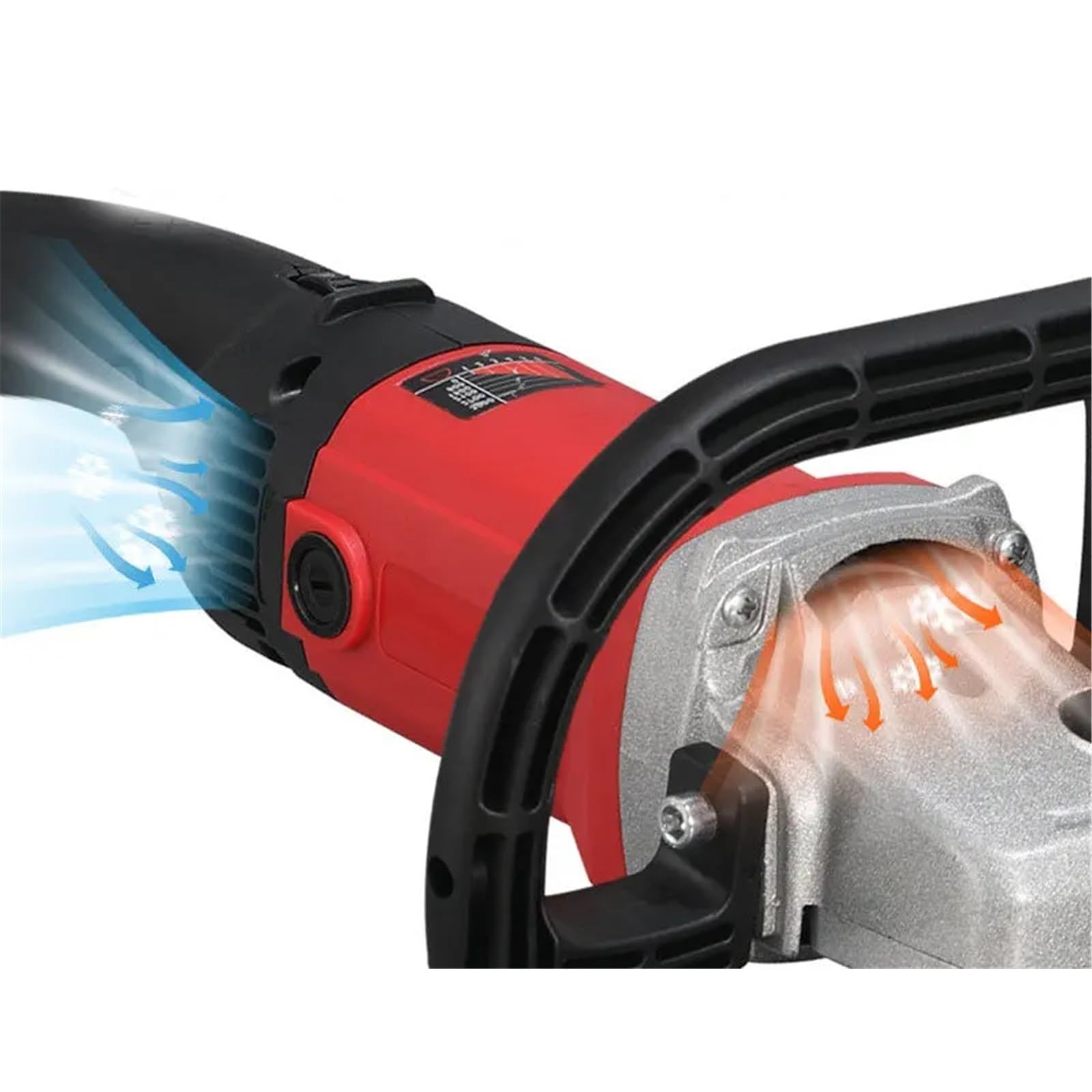 Lucidatrice elettrica, Lucidatrice For Auto, Lucidatrice For Motociclette, Ceratrice, Sigillatrice For Smalti, Lucidatrice For Piastrelle, Smerigliatrice Elettrica Portatile(Red-1)