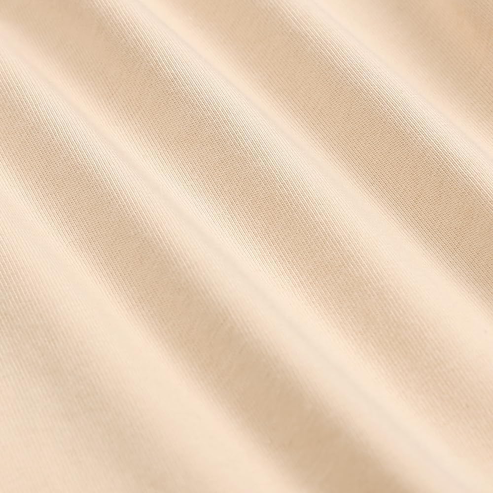 KISBINI Toddler Kids Plain Short Sleeve T-Shirt and Shorts Set Unisex Cotton Summer Outfit Clothes for Little Boys or Girls - Image 2