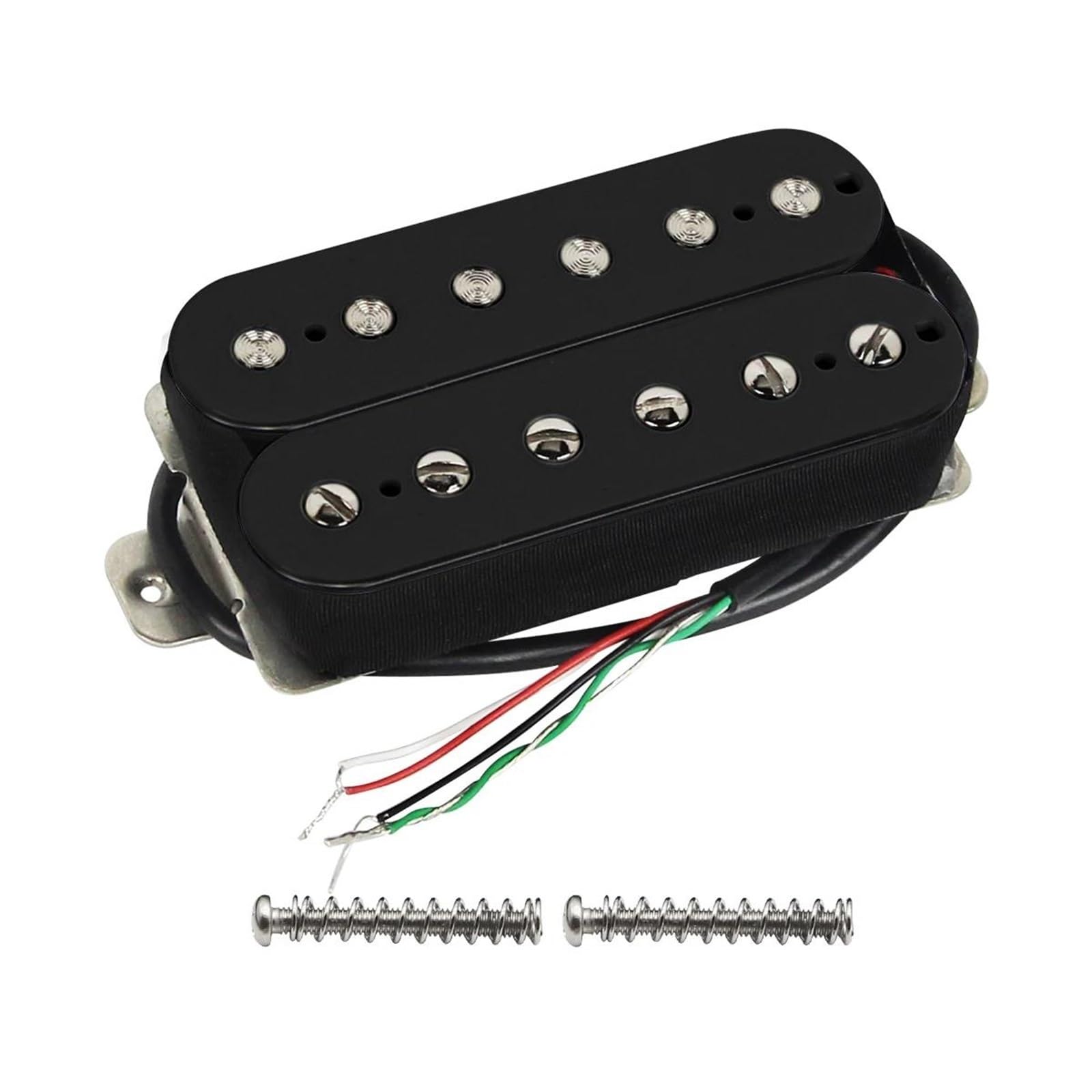 Amantes de la música Pastilla Para Guitarra Eléctr Guitarra Eléctrica Alnico 5 Humbucker Pickup 14K Pastilla De Puente De Guitarra Accesorios De Pastillas Negras