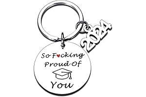 Personalized Graduation Keychain for Class of 2024