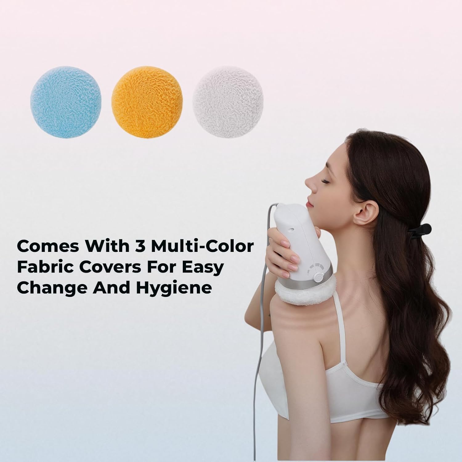 Vibrapro Electrique Masseur Anti Cellulite, Raffermir et Lisser la Peau, Coussinets Lavables pour Soulever sculptant, et brûleur de graisse,L'abdomen, Jambes Soulager La Fatigue Sur Le Corps Entier