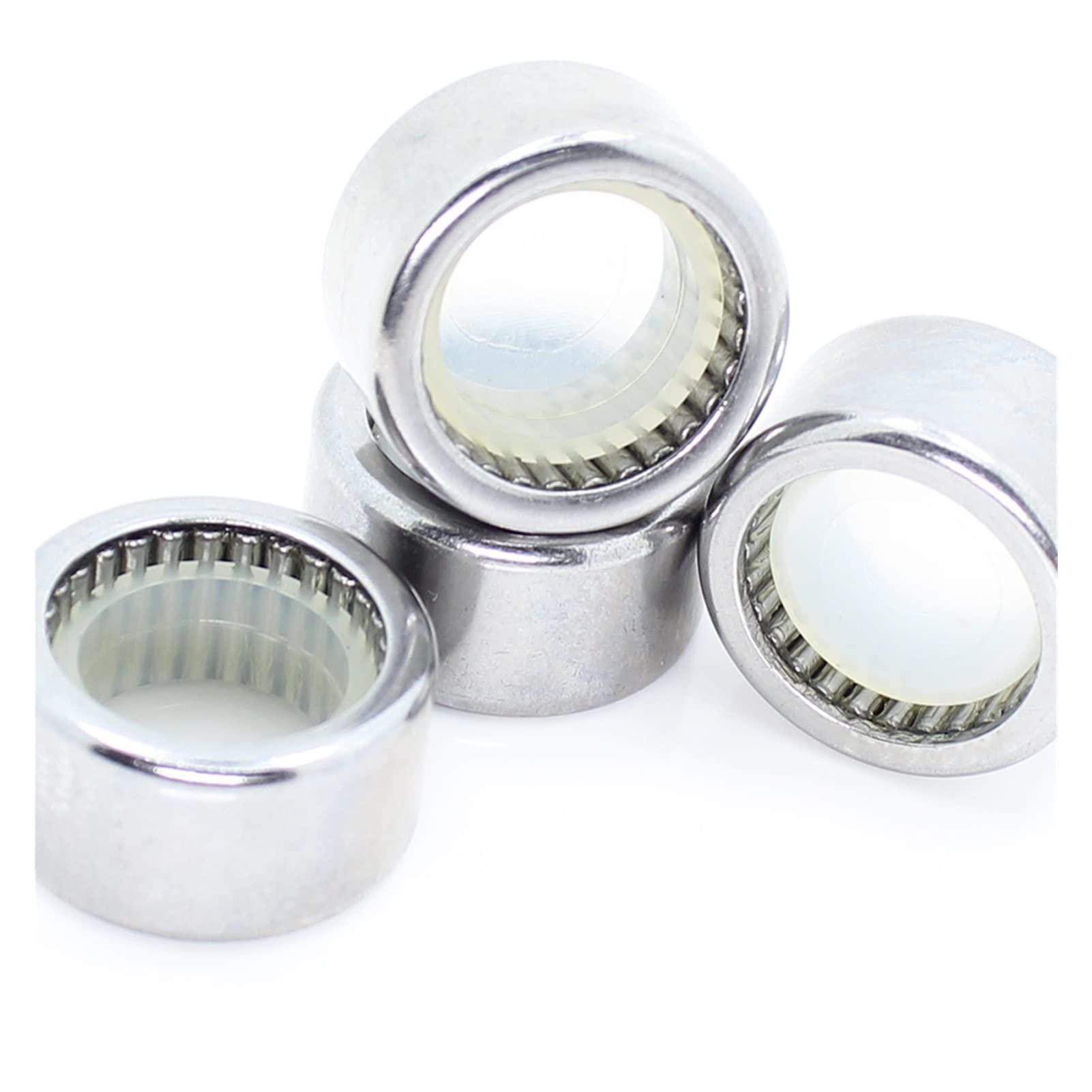 KNIUWMBMH Needle Roller Bearings HN1610 Bearing 16x22x10mm Full Complement Drawn Cup Needle Roller Bearings with Open Ends HN 1610 Bearings