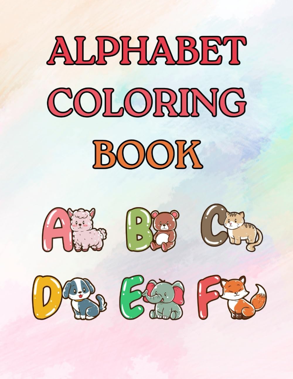 Start with ABC: An Easy Coloring Book for Toddlers