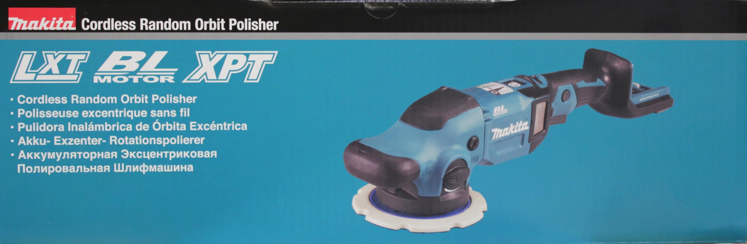 Makita DPO500Z Akku-Exzenterpolierer 18 V (ohne Akku, ohne Ladegerät)
