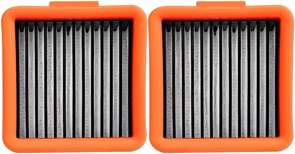 Replacement Hepa Filter Compatible for Uwant D100 Wet Dry Vacuum Cleaner Accessories Helps Maintain Clean and Fresh Indoor Air by Capturing Fine Dust Particles (2 PACK)
