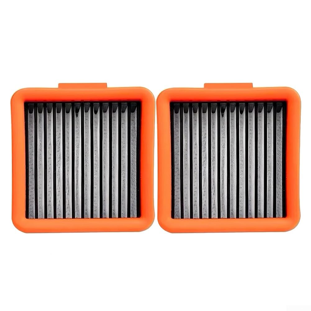 Replacement Hepa Filter Compatible for Uwant D100 Wet Dry Vacuum Cleaner Accessories Helps Maintain Clean and Fresh Indoor Air by Capturing Fine Dust Particles (2 PACK)