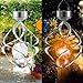AMWGIMI Solar Lights Outdoor-Yard Decoration Wind Chimes Led Colour Changing Hanging Lights Garden, Yard, Home Decor Gifts for Women Mom Grandma -2 Pack