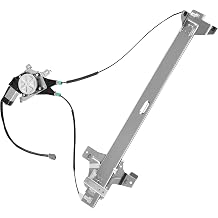 Front Driver Side Power Window Regulator with Motor 2 Pins Fit for 2003-2014 Ford E-150, 1992-2002 E-250 Econoline, E-350 E-450 E-550 Club Wagon Super Duty, 741-586