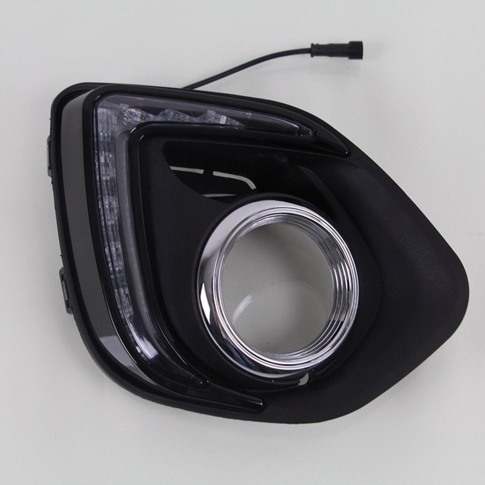 LED Luz Diurna DRL para ASX Outlander Sport 2013 2014 2015, 6000K Luz de Parachoques Frontal LED