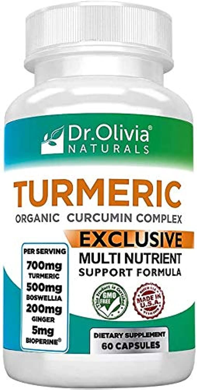 Dr. Olivia's Organic Turmeric Complex with Curcumin
