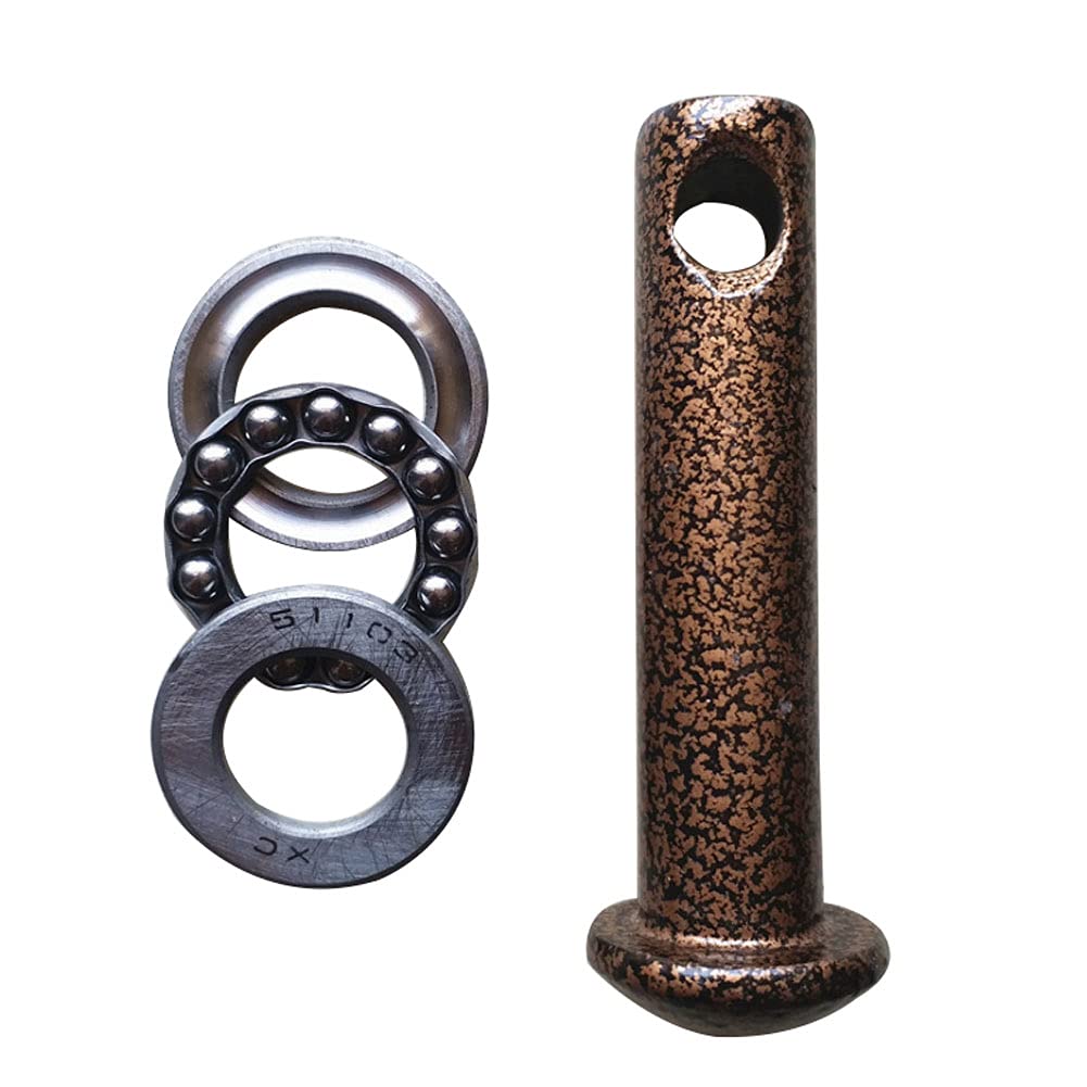 Kit De Fixation Pour Chaise Suspendue Et Hamac – Goupilles Et Anneaux – Intérieur/Extérieur – Marron Clair - 9