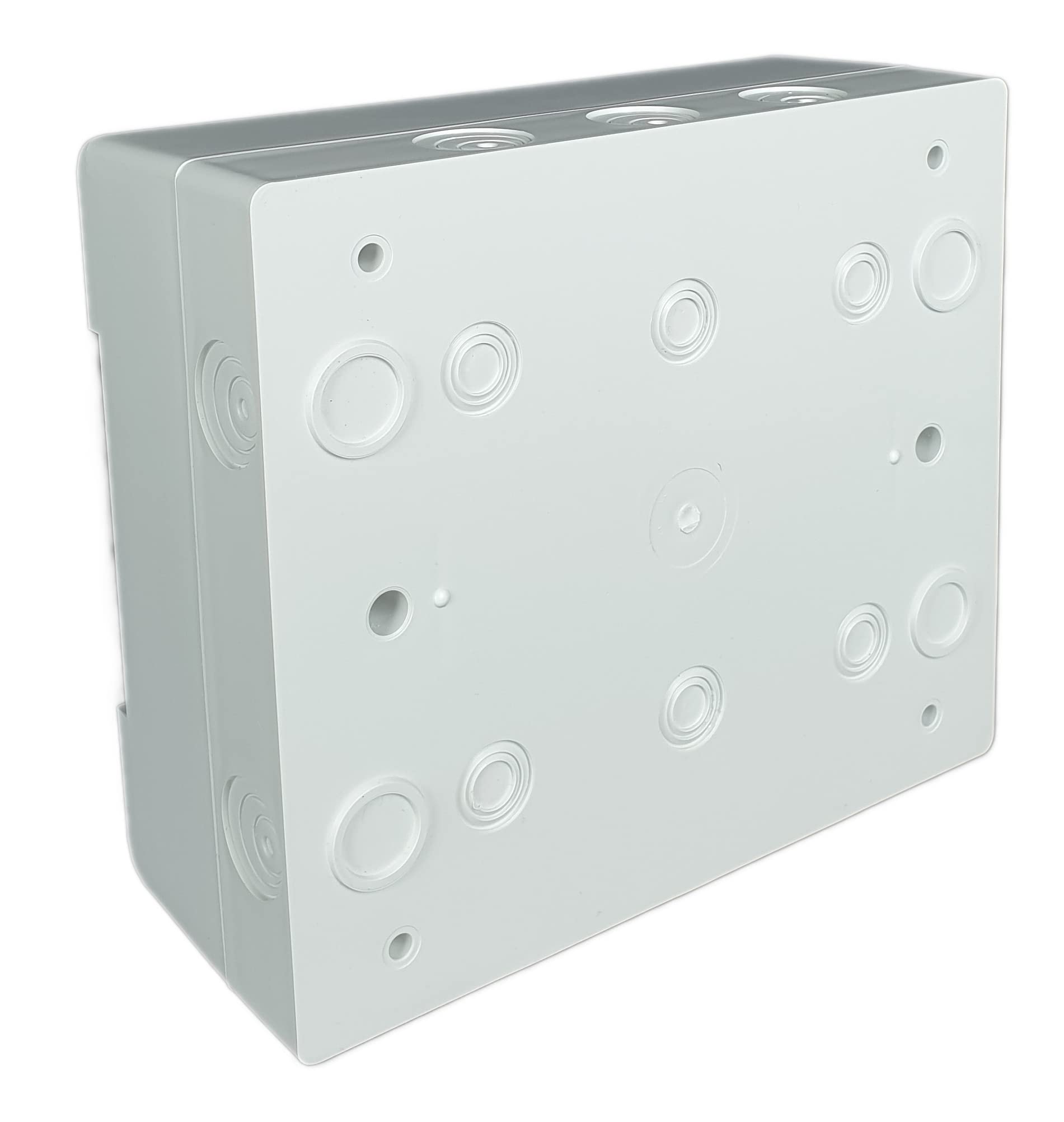 RoadEu - Centralino e quadri di distribuzione da parete – Interruttore Differenziale 40A 2P – B16A automatico e B10A 4+2 in una scatola di distribuzione a parete – Quadro Elettrico fusibili a parete