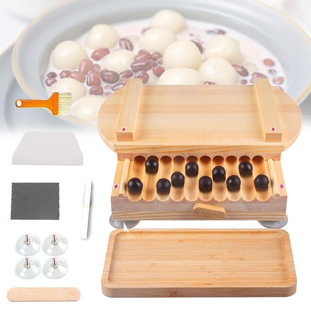 Máquina de perlas de tapioca para preparar té de burbujas artesanal en reuniones familiares