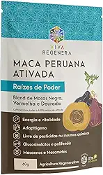 Maca Peruana Ativada - Raízes de Poder Viva Regenera 60 g