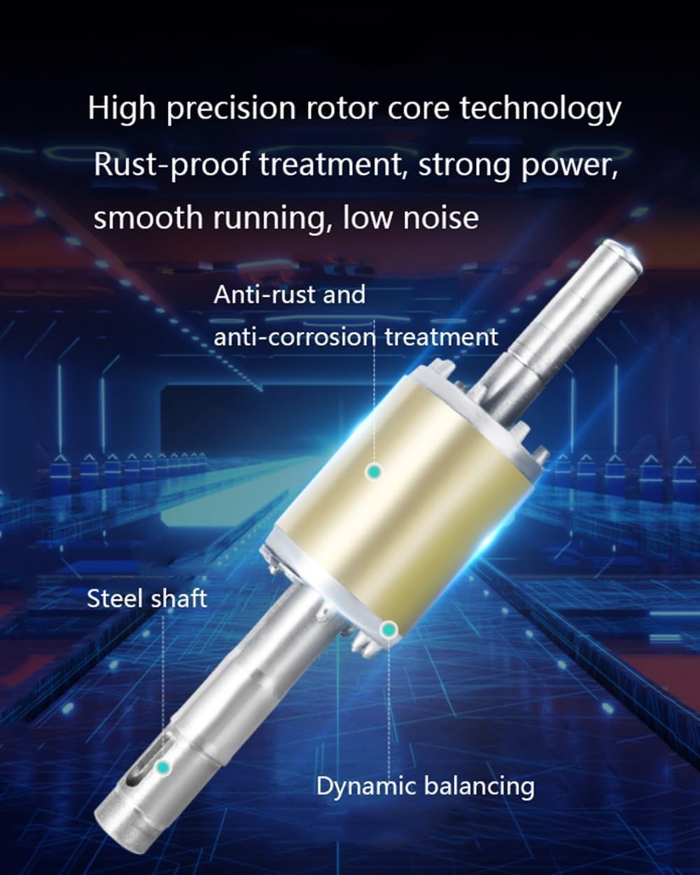 Vortex Ring Blower for Fish Pond & Sewage Aeration, 0.33HP to 0.74HP Industrial Vacuum Pump, Low Noise 110V Single Phase, Efficient Air Blower for Aquatic Systems